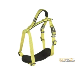 Rychlé Dodání Postroj nylon North neon žlutá 1,5x30-40cm Duvo+