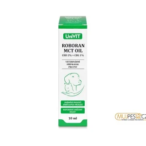 Dokud Zásoby Vydrží Roboran MCT oil CBD 2% + CBG 1% 10ml