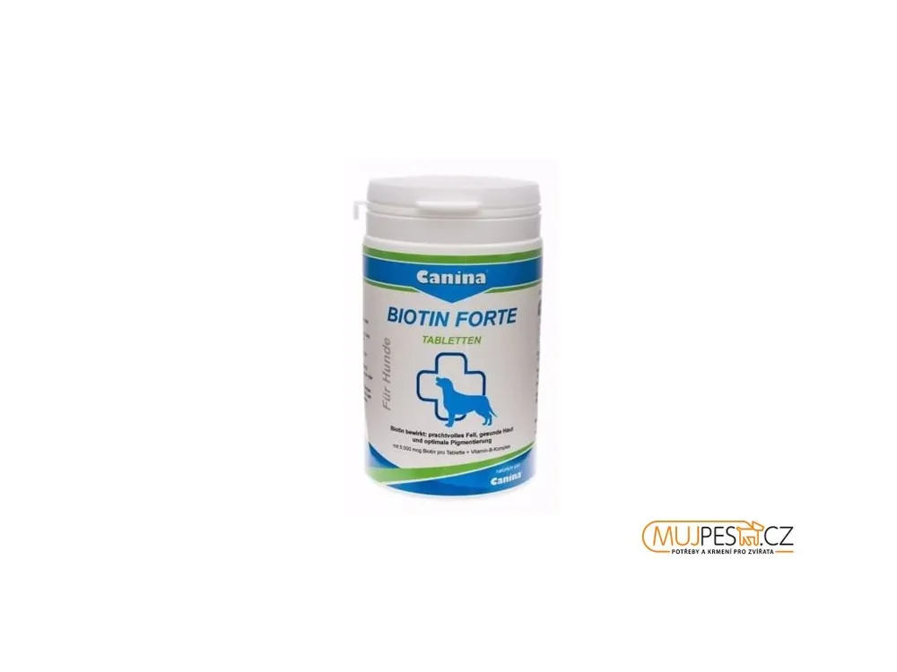 CANINA Biotin forte tbl. Výhodná Nabídka