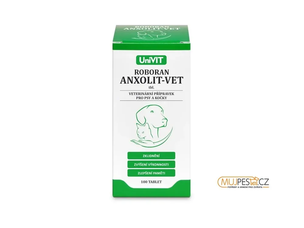 Roboran Anxolit-vet 100 tbl Novinka
