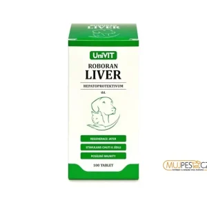 Zlevněný Roboran Liver pro psy a kočky 100 tbl