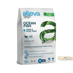 Nízká Cena ALLEVA HOLISTIC Cat Dry Adult Ocean Fish 1,5kg