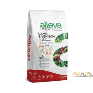 Novinka ALLEVA HOLISTIC Dog Dry Adult Lamb&Venison Mini/Medium 5kg