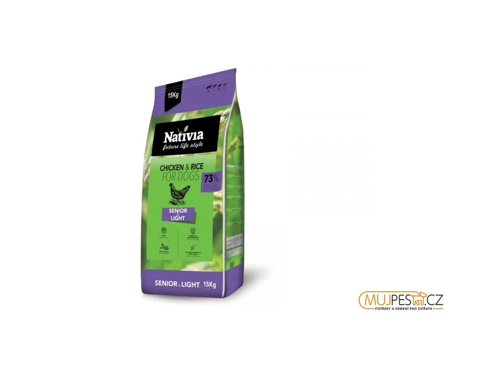 Must-Have Nativia Senior&Light 15kg + k 15kg +3 kg ZDARMA
