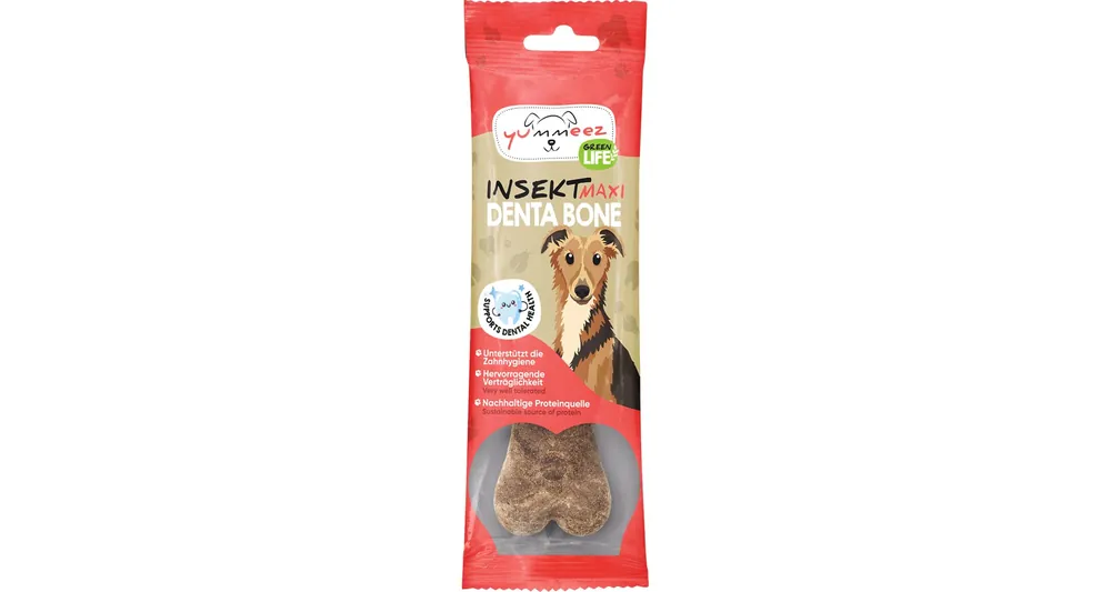 Hit Sezóny Yummeez Green Life Dentální kost s hmyzem Maxi
