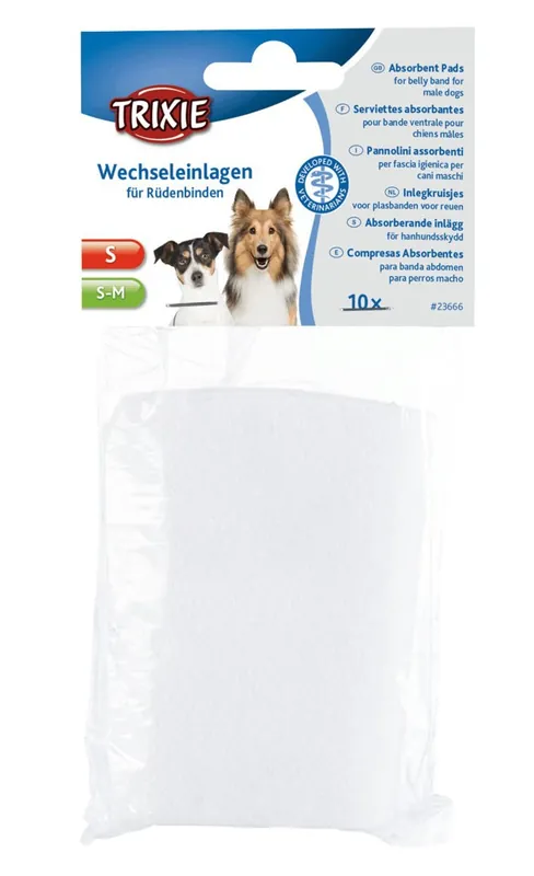 Absorpční vložky do břišního pásu pro psa samce Sleva