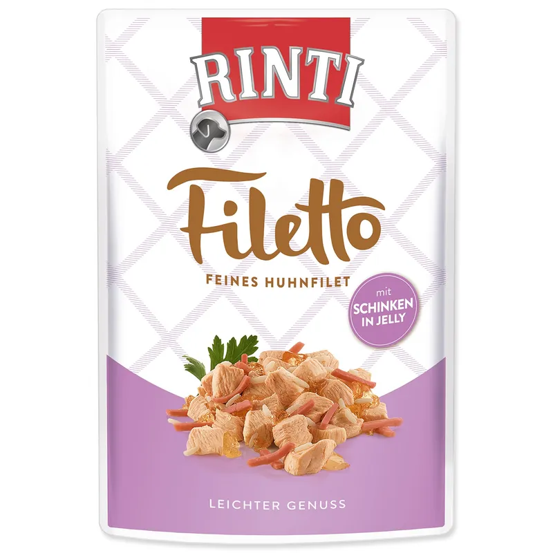 Kapsička RINTI Filetto kuře + šunka v želé 100g Výhodná Nabídka