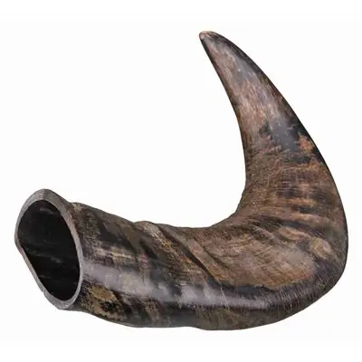 Značkový Originální buvolí žvýkací roh, střední